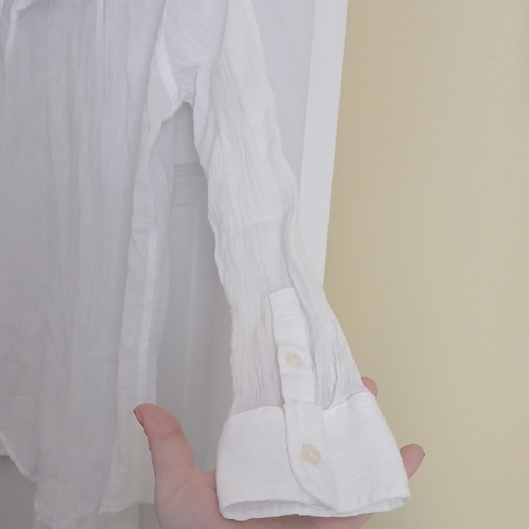 Chaps White Resort Shirt - Picture 4 of 5